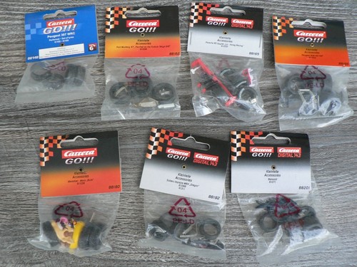 Vari set ricambi carrera go - set,